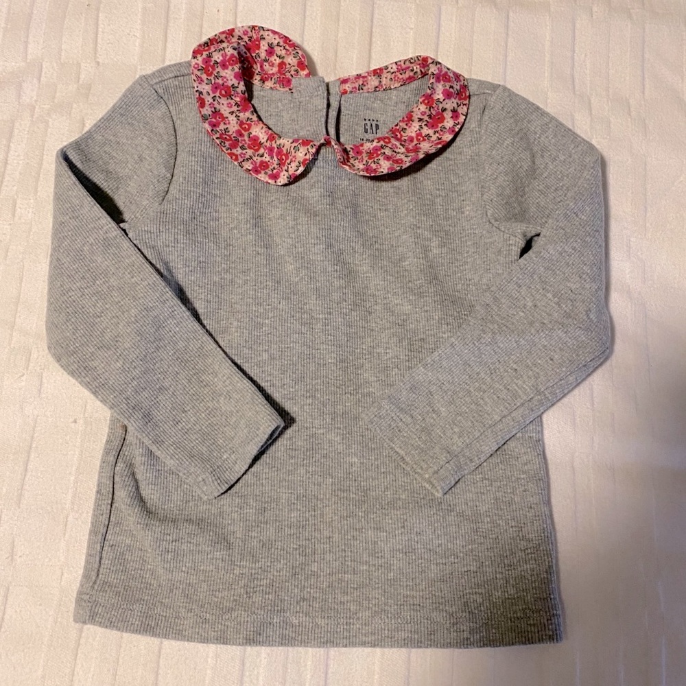 Baby Gap ribbed long sleeve shirt